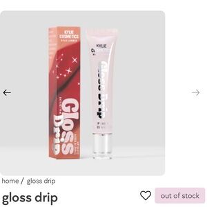 Kylie Cosmetics Gloss Drip in Cranberry Glaze